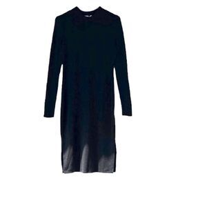 Women’s Long Sleeve Knit Midi Dress XS New